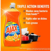 Ajax Dish Soap,Bottle,28 oz,Orange,Liquid,PK9 144678