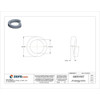Split Lock Washer, For Screw Size 5-16 in Stainless Steel, Plain Finish, 50 PK  U51390.031.0001