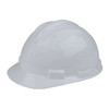 Hard Hat, S61, Polyethylene, 4 Point Ratchet, Type 1, Class E, White