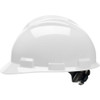 Hard Hat, S61, Polyethylene, 4 Point Ratchet, Type 1, Class E, White  61WHR