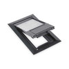 Steel City Box Cover, Floor Box Type, 1 Gang, PVC 664-CST-SW-BLK