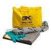 Brady Spill Kit, 5 gal Volume Absorbed per Kit, Bag, Yellow SKA-PP-TAA
