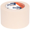 Masking Tape, 72 mm W x 55 m L, 4.6 mil Thick, Tan, Rubber Adhesive  104469