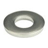 Flat Washer, For Screw Size 3/8" ,Stainless Steel Plain Finish, 50 PK