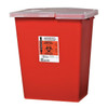 Covidien Sharps Container,8 Gal.,Hinged Lid,PK2 SSHL100980