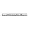 Tesa Brown & Sharpe Steel Rule,Chrome,6" 599-323-604