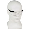 Magnum 3G, Safety Glasses, Anti-Fog, Clear Lens, Black Frame, Frameless  19794