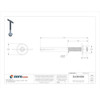 DFS T-Anchor Screw Anchor, 3-3-4"L, Carbon Steel, 4 PK  GCPT56334