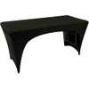 Manufacturer Varies Stretch Fitted Table Cover,Black 16541