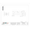 Detent Hitch Pin, 3 in Dia, 6-3-4 in Usable L, Steel, 1 PK  U39666.100.0700