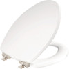 Mayfair Wht Elong Nckl Hnge Seat 126NISLA000