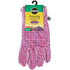 Miracle-Gro Women's Polyester & Cotton Dotted Grip Planting Gloves, Medium-Large MG56111/WML 753977