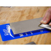 Single Grit Benchstone, 6 in W, 2 in L, 1-4 in H, Diamond, Fine Grit, Silver  D6F