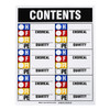 Brady HMIG Rating Sign, 15 in Height, 12 in Width, Rectangle 99189