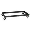 Tennsco Caster Kit,36 in W x 18 in D,Black CK18BLK