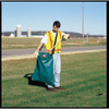 Manufacturer Varies 5 gal Portable Litter Bags, 18 in x 30 in, Green 160202