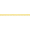 Manufacturer Varies Plastic Chain, Yellow, 300 ft Length, Gloss 30002-300