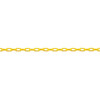 Manufacturer Varies Plastic Chain, Yellow, 300 ft Length, Gloss 30002-300