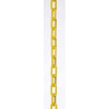 Manufacturer Varies Plastic Chain, Yellow, 300 ft Length, Gloss 30002-300