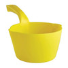 Vikan Small Hand Scoop,Yellow,11-39/64" L 56816