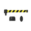 Banner Stakes Belt Barrier,Matte,Yellow Belt PL4121