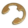 Rotor Clip External-E E-Clip, Steel, Zinc Yellow Finish, 100 PK E-12ST ZD