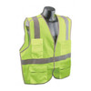 Condor High Visibility Vest,Yllw/Green,2XL/3XL 53YN11