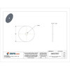 Fender Washer, For Screw Size 1-4" ,Stainless Steel Plain Finish, 50 PK  U51530.025.0200