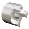 Tb Woods L-Jaw Coupling Hub,AL075,Aluminum,1/2" AL07512