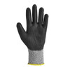 Knit Gloves, Cut Level A4 ,Dipped ,Polyurethane ,Smooth ,XS 1 PR