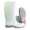 Men's Talon Trax Tall Rubber Boots, Steel Toe, 15" Height, White, 8, PR  45DZ25