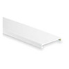 Panduit Wire Duct Cover,Flush,White,4.25Wx0.37D C4WH6-F