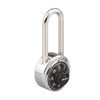 Master Lock Combination Padlock, Center, Blue-Silver 1506D