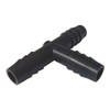 Eldon James Tee, PVDF, Barbed5/8in,PK5 T0-10NK