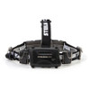 Steelman Slim Profile LED Headlamp with Rear Flasher and 3 AA Batteries 79052