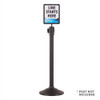 Us Weight Sentry Signholder, w-Plexiglass, 8.5x11" U2513