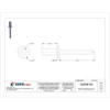 Blind Rivet, Dome Head, 3-16 in Dia., 29-64 in L, Aluminum Body, 250 PK  AD64AH200