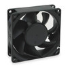 Dayton Axial Fan, Square, 115V AC, 1 Phase, PBT Plastic, 3 1/8 in W. 2RTE8