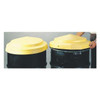 Drum Cover, For Drum Capacity 55 gal, For Drum Outside Diameter 24 in, Yellow