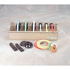 Masking Tape, 3-4 in W x 60 yd L, 6 mil Thick, Orange, Rubber Adhesive  23022OR