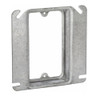 Raco Mud Ring, 1 Gang, Galvanized Zinc, Square Box Type 773