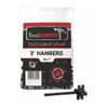 Toolhanger Polypro Plastic,Tool Hanger,Black,PK7 3007