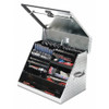 Triangle Top Chest, Silver, Aluminum, 27 in W x 18 in D x 18-1-2 in H  MZ-SE250AL