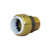Manufacturer Varies Male Adapter, 3/4" Tube Size, Brown UIP134