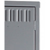 Wardrobe Locker, 45 in W, 18 in D, 78 in H, (1) Tier, (3) Wide, Gray  STK-151872-3 GRAY