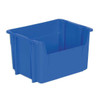Lewisbins Stack and Nest Bin,Blue,Solid,Plastic NPL252 Blue Lewisbins Stack and Nest Bin,Blue,Solid,Plastic NPL252 Blue