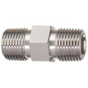 Parker 1/2" MNPT 316 SS Hex Nipple 8-8 MHN-SS