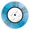 Thermax Temp Indicator, Dot, Blue, 10PK 80603