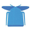 Polyco Gown, Polyolefin, Welded, 4 mil, 50 in, Blue, XL, 50 PK 43650