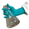 Microflex Disposable Nitrile Gloves, Exam Grade, Fully Textured, Powder-Free, L, Green, PK50